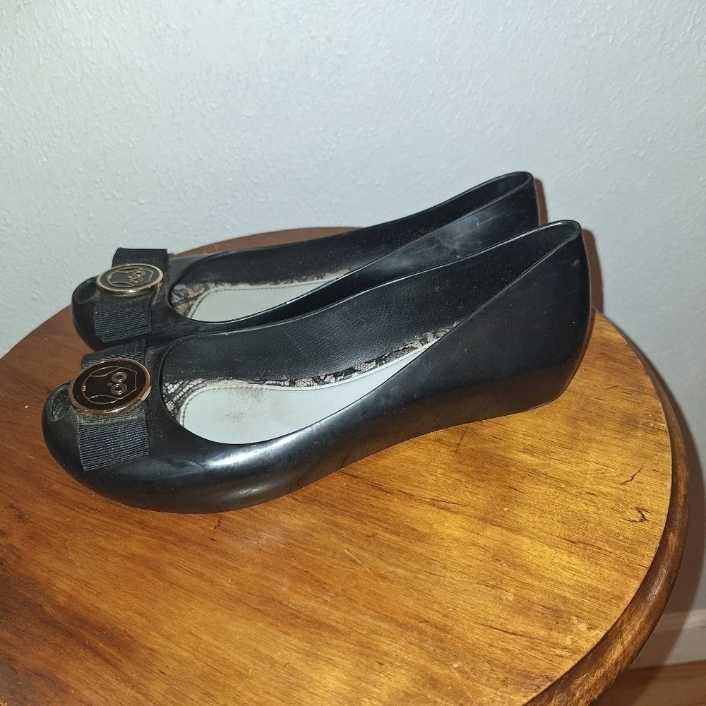 Melissa + Jason Wu Ultragirl Owl Jelly Flats Size 8